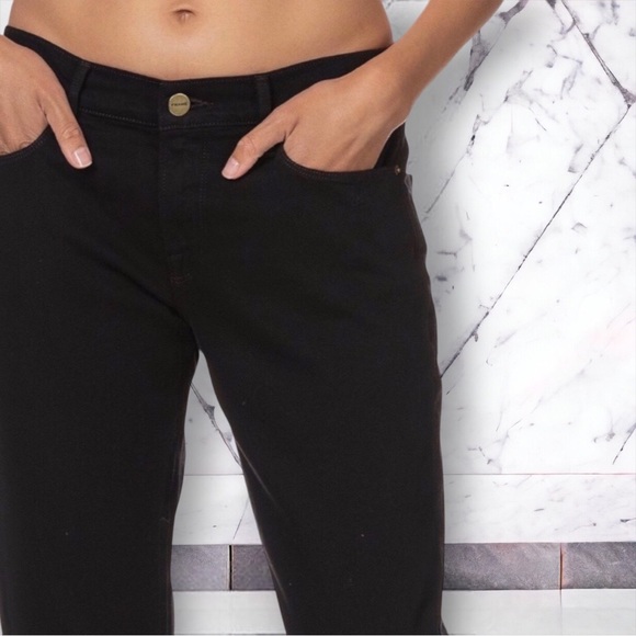 FRAME Denim Jeans Le Garçon `Film Noir’ Black Size 27 Pre-Loved - Picture 3 of 13